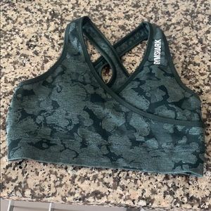 Gymshark camo sport’s bra